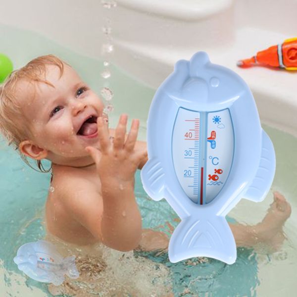 

lovely baby bath thermometers toy floating water thermometers float fish shaped safe plastic tub watering sensor thermometer