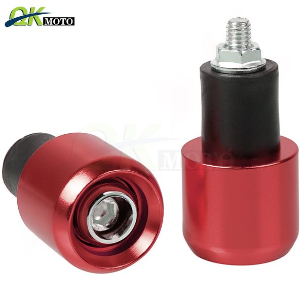 

universal 22mm aluminum motorcycles hand grip ends hand bar ends for yamaha r1 r6 r9 r10 xtz700 tenere 700 xsr700 gts 300