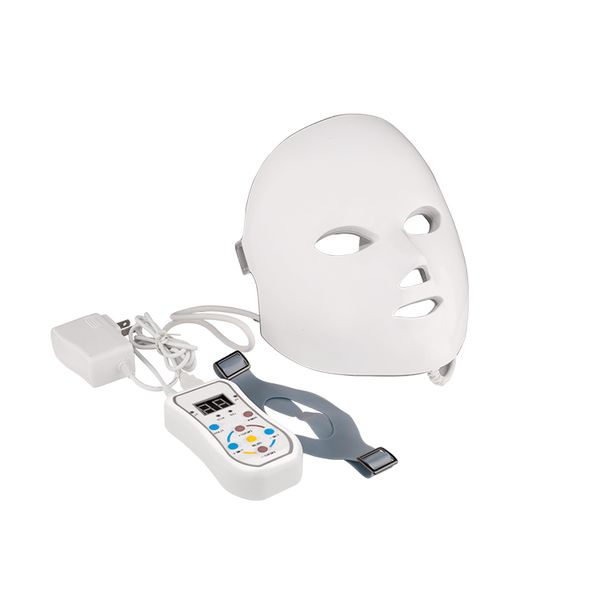 

7 colors pdt led light therapy pn light therapy machine led facial mask led face and neck mask with microcurrent acne freckle removal