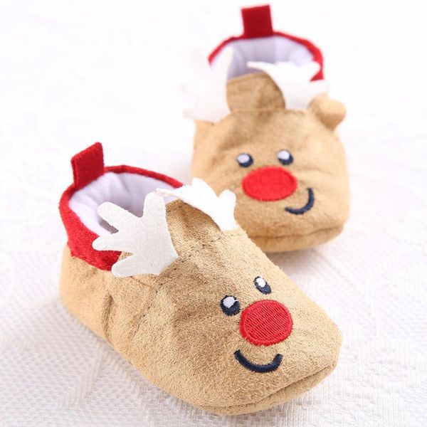

adorable infant slippers toddler baby boy girl knit crib shoes cute cartoon anti-slip prewalker baby slippers 17dec27