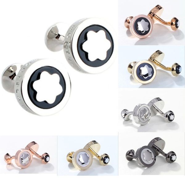 

men designer cufflinks luxury cuff links mens french shirt cufflinks wedding clothes ornament clothing accessories womens women jewelry, Silver