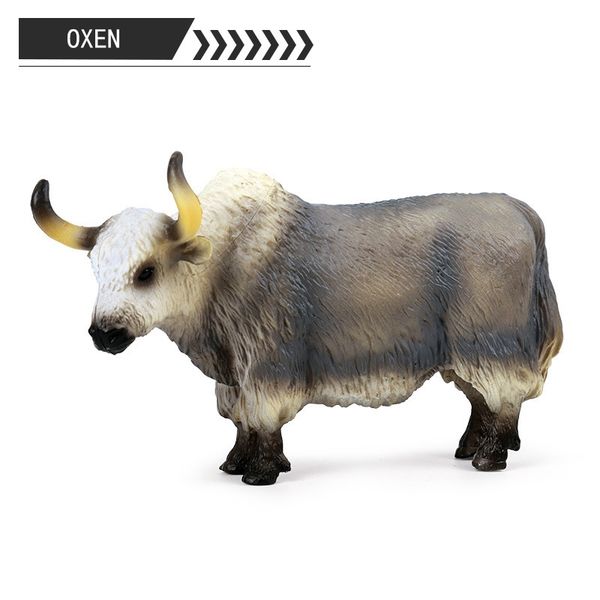 

моделирование wild animal model новых черный як як фигурка модель игрушка украшение