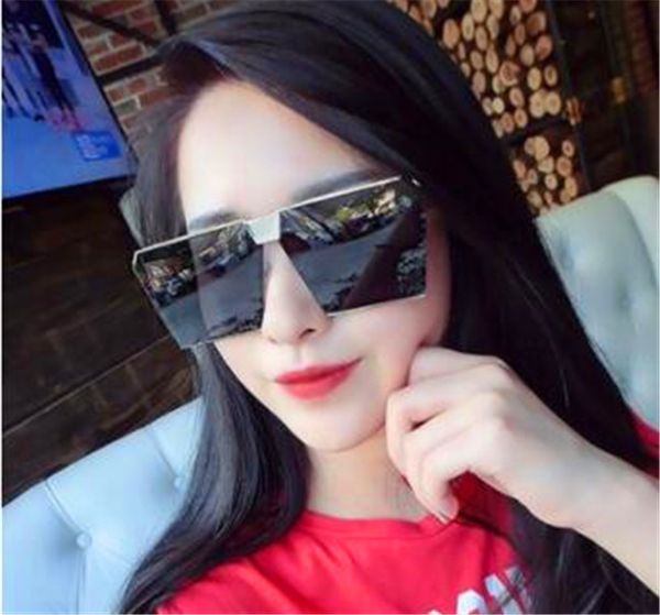 

rimless sunglasses fashion sun glass men designer brand fenty women sunglasses shades with box and case, White;black