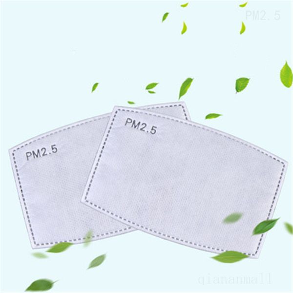 

1 лот маска прокладка маски для лица pad нетканых тканей дыхание сек маски реактивировать углерод рм2,5 фильтра замены pad внутренней pad пр