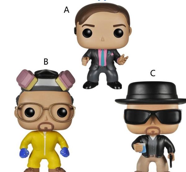 

funko pop breaking bad heisenberg action figures toy with box collectible model toys for kids birthday gift party
