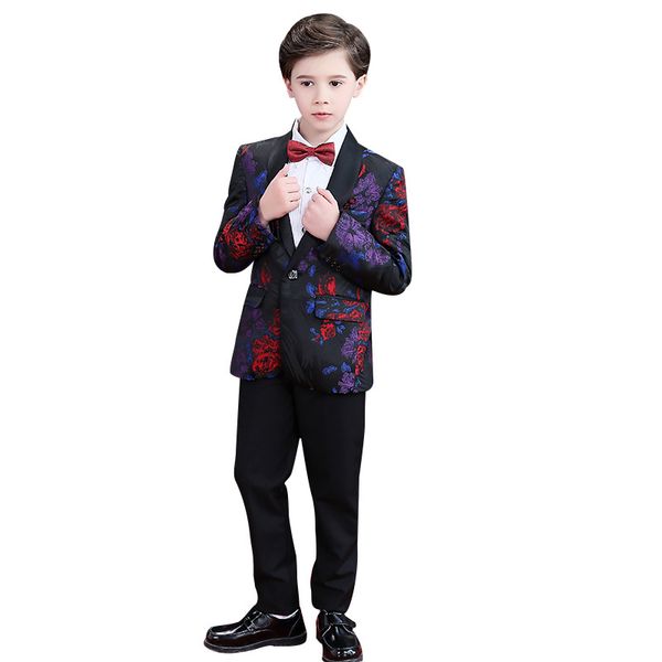 

2019 spring autumn boys suits for weddings costume gentleman boys clothing set children clothes set toddler boy clothes, White