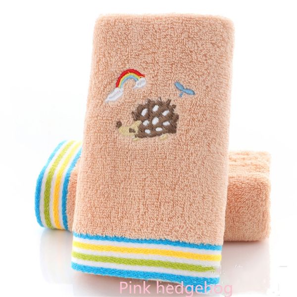 

завод прямых 32 прядей вышитых plain хлопка детей полотенце 25 * 30см толстый мягкий впитывающий лицо полотенцем