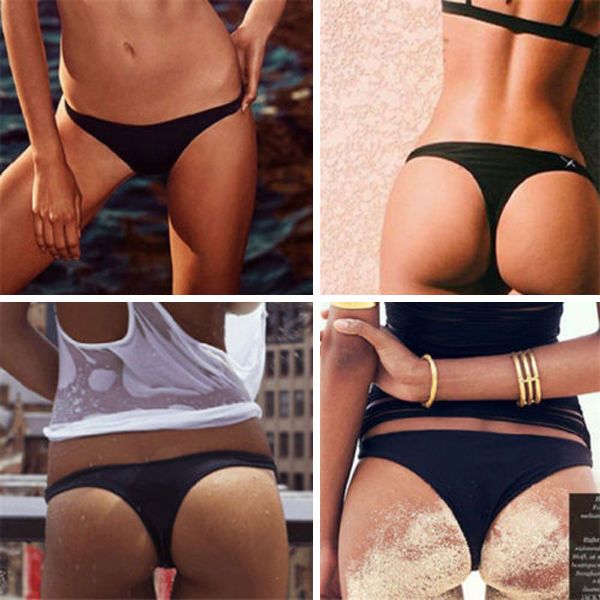 

2018 women brazilian bikini swimwear beach bathing t-back bottom thong g-string