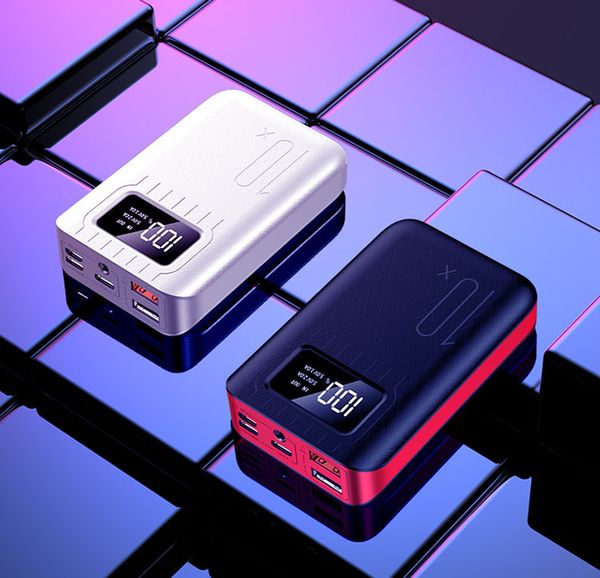 

10000mah power bank with digital display three kinds of interface input ing