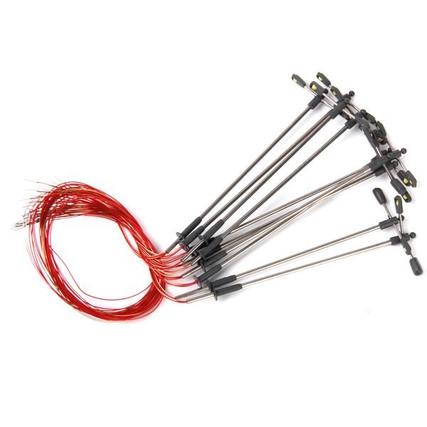 

10pcs double head model street light for train model