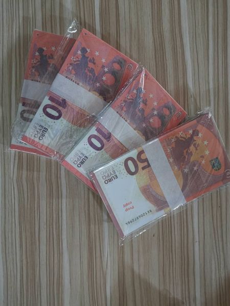 

euros fake money prop money paper 10 20 50 100 euro bills prices bank note business fake paper money for collection