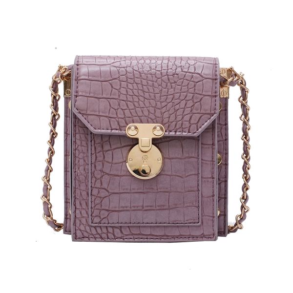 

fuahalu summer new wave fashion wild shoulder messenger bag popular chain mobile phone bag for four colour bags