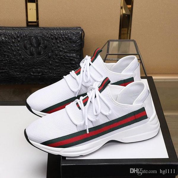 

autumn and winter new casual shoes cushion sports running shoes lightweight fashion breathable wild non-slip trend men's white shoes