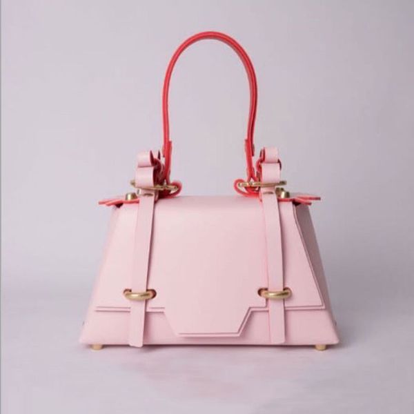 

new pink shoulder bag ladies pink bow handbag carrying bag shoulder messenger