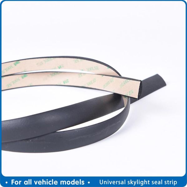 

car window sealing strip soundproof front and rear windshield roof water-proof rubber strip rainproof sunroof seal