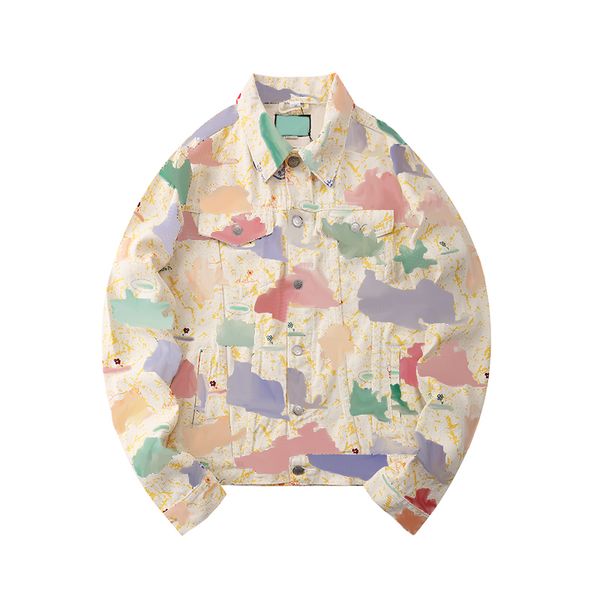 

mouse brand collaboration 20ss mens designer jackets luxury animal printed graphic in multi color throughout casual denim bomber hiphop wear, Black;brown