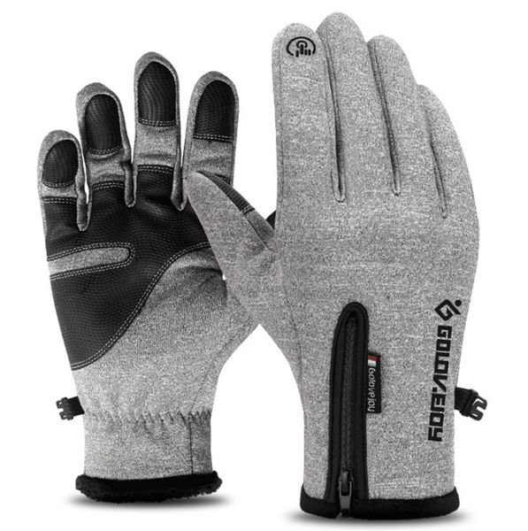 Mode-Winter Outdoor wasserdichte Handschuhe Touchscreen Männer und Frauen winddicht warm Reiten plus Samt Bergsteigen Skihandschuhe