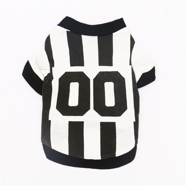 

football pets cat dog clothes summer soccer costume dogs vest sportswear t-shirt chihuahua poodle puppy clothing drop shipping
