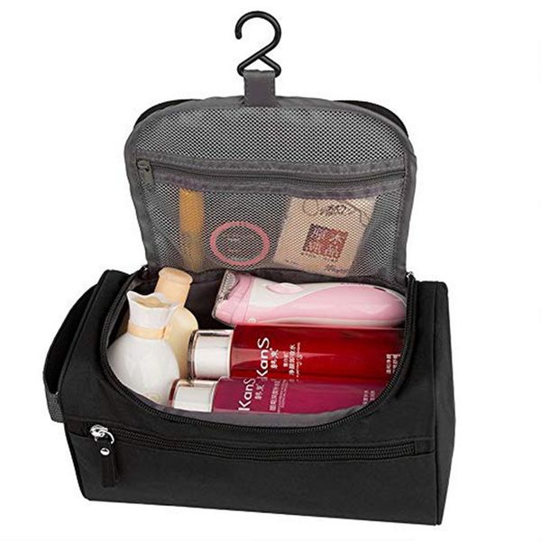

litthing zipper cosmetic bag travel usb charging toiletry kit makeup organizer cosmetic brush toilet portable beauty pouch box