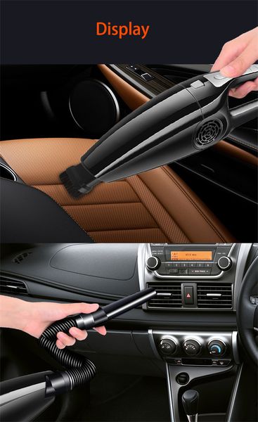 

120w 3600mbar car vacuum cleaner high suction for car wet and dry dual-use vacuum cleaner handheld 12v mini car vacuum cleaner