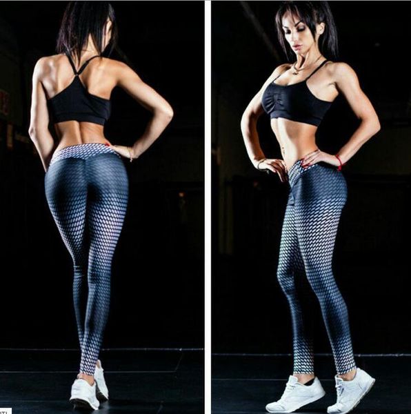 

women yoga trousers pants tights trousers female points high waist dance spotted gradient dot printing fitness active leggings skinny silm, Black;white