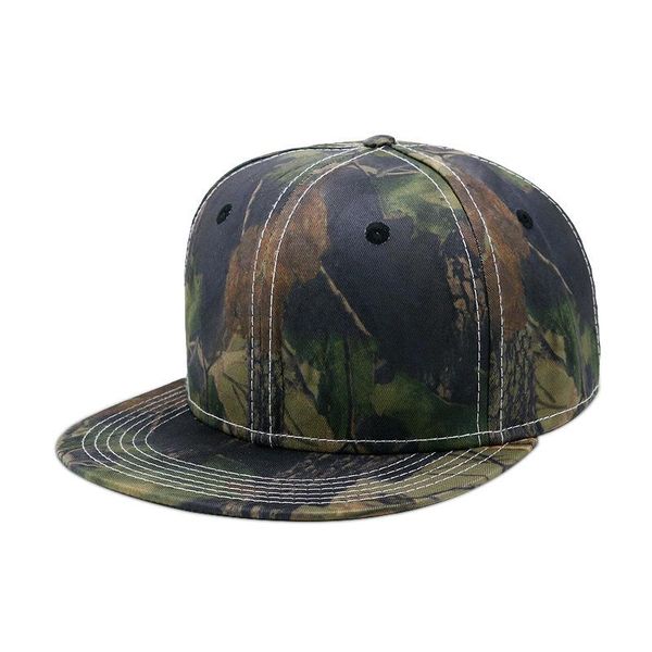 

2020 spring and summer new camouflage flat-brimmed hat men and women hip-hop hat fashion outdoor casual couple hat ecyut, Black;white