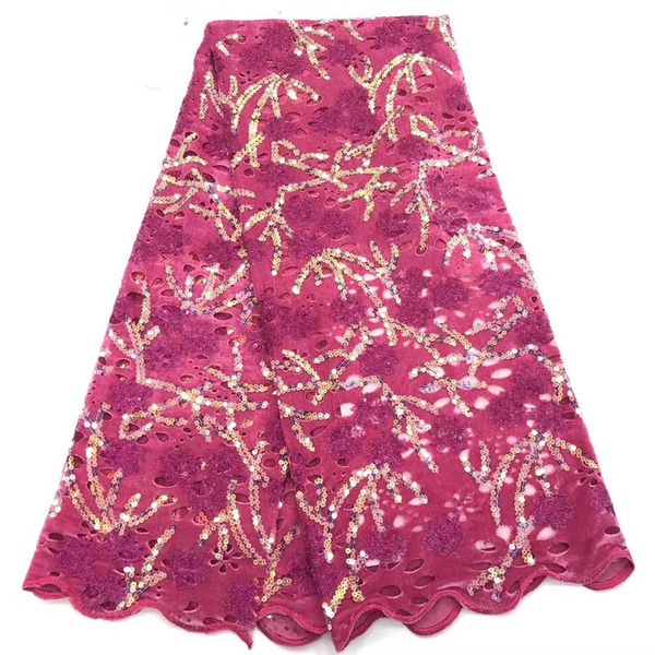 

african sequined lace fabric 2019 lace the latest sequined lace color fabric, popular wedding dress g005, Black;white