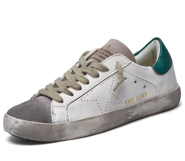 

Звезда с новой волной кожаные плоские белые туфли грязные туфли женские корейские случайные пара обуви M12