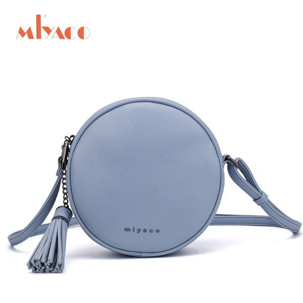 

miyaco crossbody women shoulder casual round handbag messenger for girls cross body bags spring new 2019 mx190817