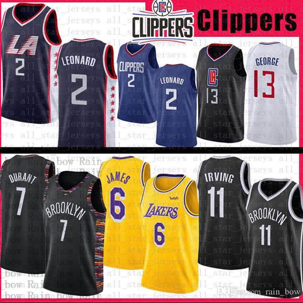 

Kawhi 2 leonard paul 13 george lo angele la jer ey clipper lebron 6 jame brooklyn 11 7 kevin durant kyrie net irving ba ketball