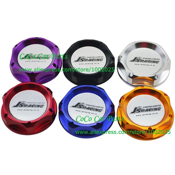 

aluminum engine oil filter cap racing car oil cap 6 colors to choose