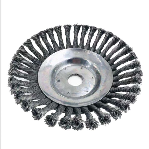 

8\" weed brush steel wire grout trimmer head grass cutter weeding lawn mower