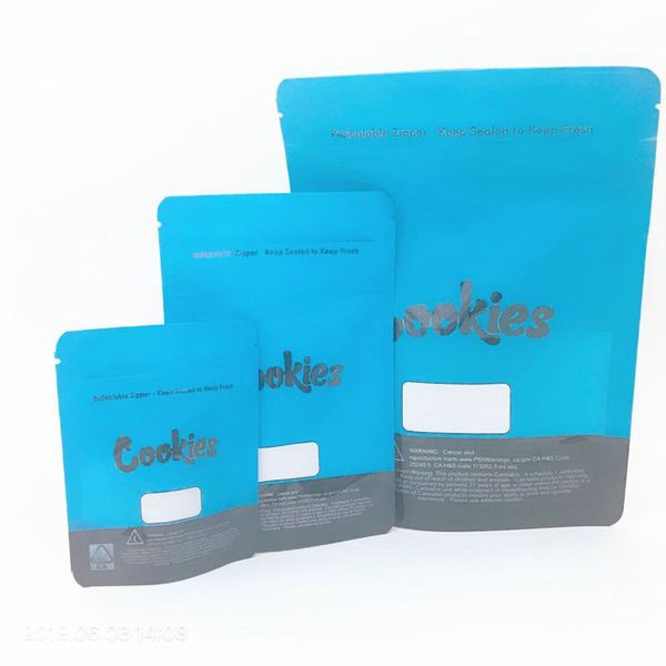 

cookies california sf 8th 3.5g mylar childproof bags 420 packaging connected cookies bag size 3.5g-1/8 bags