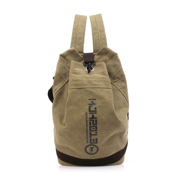 

portable men travel backpacks outdoor sport climbing hiking riding canvas backpack daily traveling women shoulder folding bags