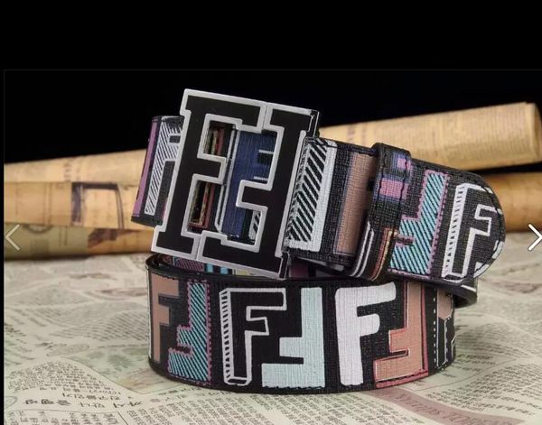 

2017 men brand betl famous 100% realy leather belt smooth buckle women and men genuine leather designer belts 6color, Black;brown
