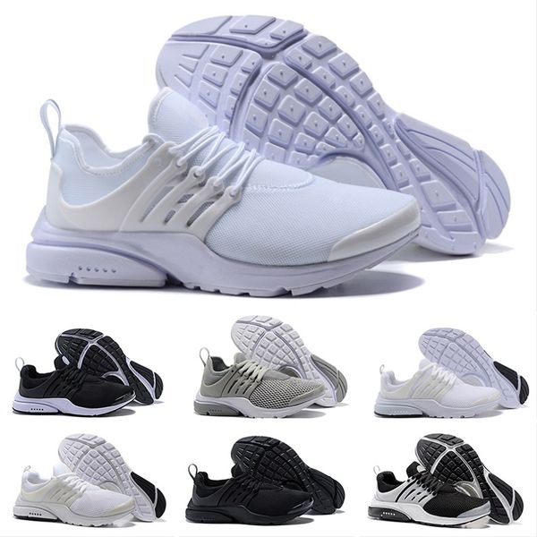 

NIKE Air Presto Ultra low 2018 Presto 5 BR QS дышать черный белый желтый красный Мужчины Женщины крос