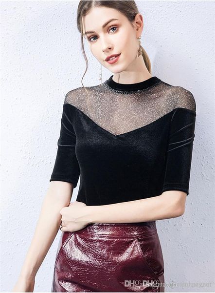 

womens autumn designer tshirts fashion style v neck 2020ss spring long sleeve fashion female clothing casual apparel, White