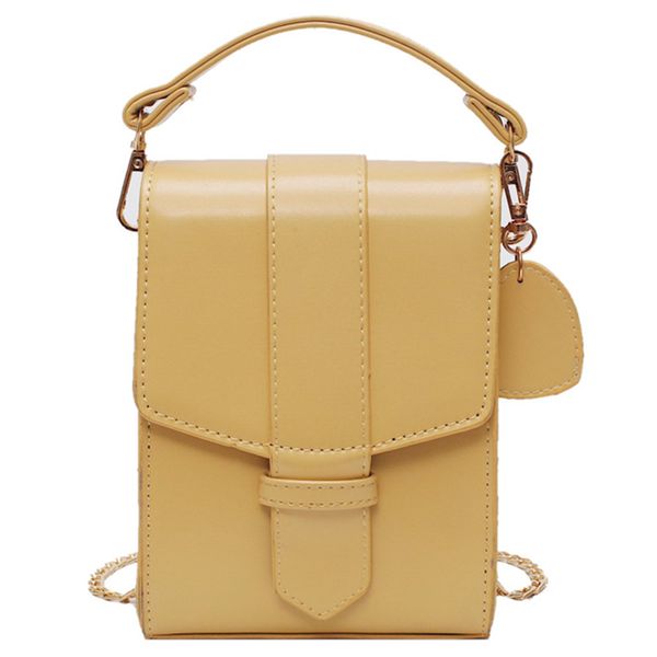 

new fashion mobile phone bag joker one shoulder messenger bag small square cute girl wide shoulder strap design small