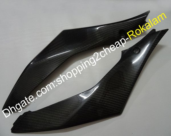 

2 x carbon fiber tank side covers panels fairing fitting for suzuki gsxr1000 2007 2008 k7 gsxr gsx-r 1000 cover panel
