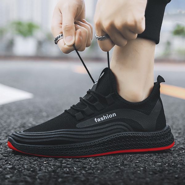 

korean-style ins trend men breathable anti-slip athletic shoes selling comfortable versatile casual shoes nan dan xie