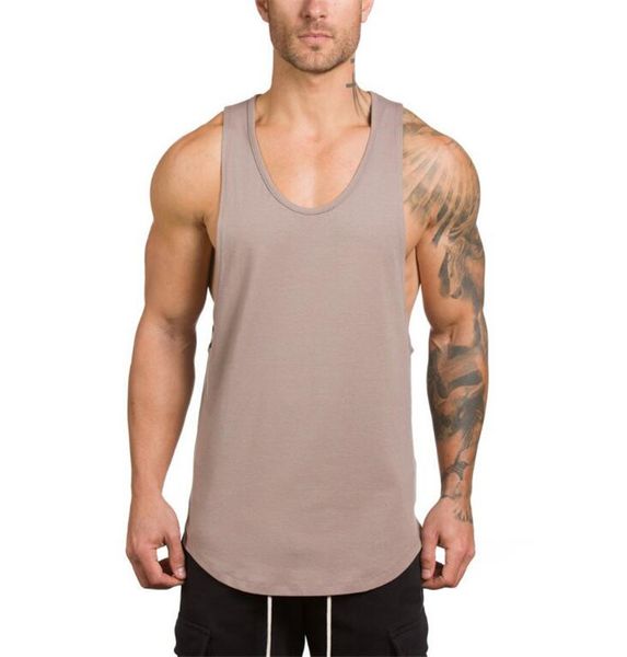 

mens designer vest 2019 summer sleeveless sports outerwear v-neck breathable men tshirts casual soft clothing 5 colors m-2xl, White;black