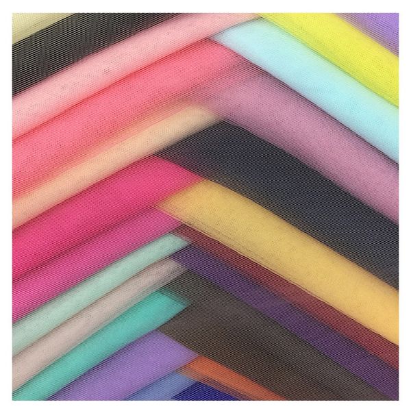 

variety_store craft and party, 59" by 0.9 yards nylon fabric tulle bolt for wedding and decoration (white) by craft and party, Black