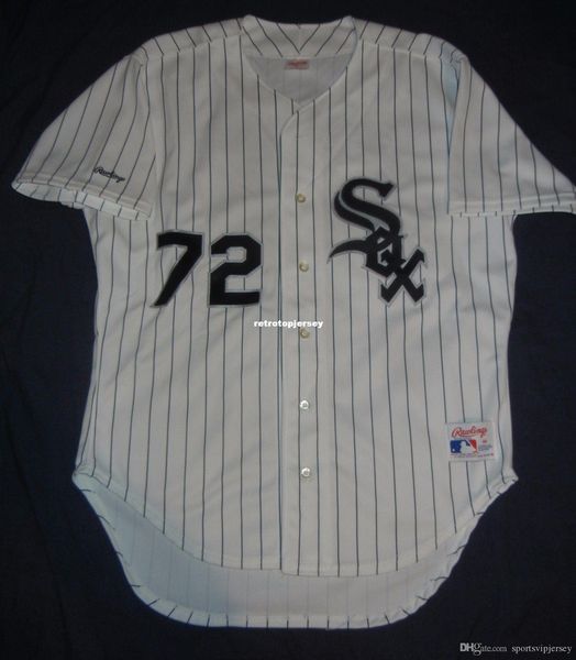 

retro rawlings #72 carlton fisk chicago hm jersey 1992 thomas red mens stitched baseball jerseys, Black;blue