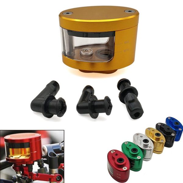

universal motorcycle brake clutch tank cylinder fluid oil reservoir cup for z1000 sx gtr 1400 zx 6r 10r zx10 r zzr 600
