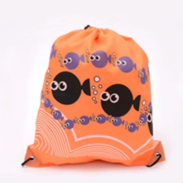 

cartoon home storage waterproof package shoe pocket storage organize bag non-woven fabric draw pocket drawstring bags toiletry bag case new