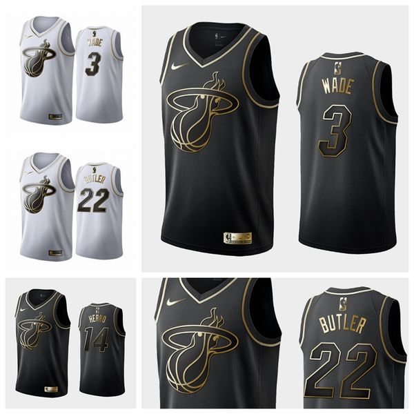 miami heat black and white jersey