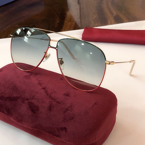 

alloy frame sunglasses pilot sunglasses men new fashion sunglasses women driving sun glasses 0440s, White;black