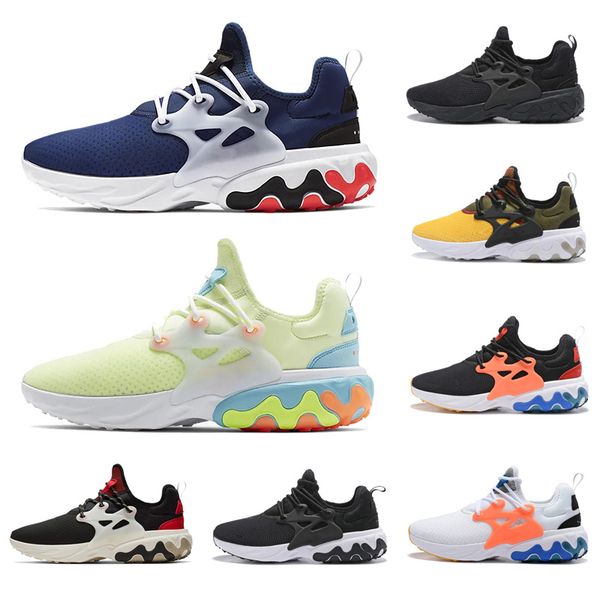 

react presto men women running shoes triple black red rabid panda breezy thursday brutal honey prestos mens trainers sports sneakers, White;red