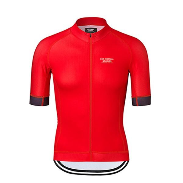 

2020 men summer short sleeve cycling jersey clothing, Black;red