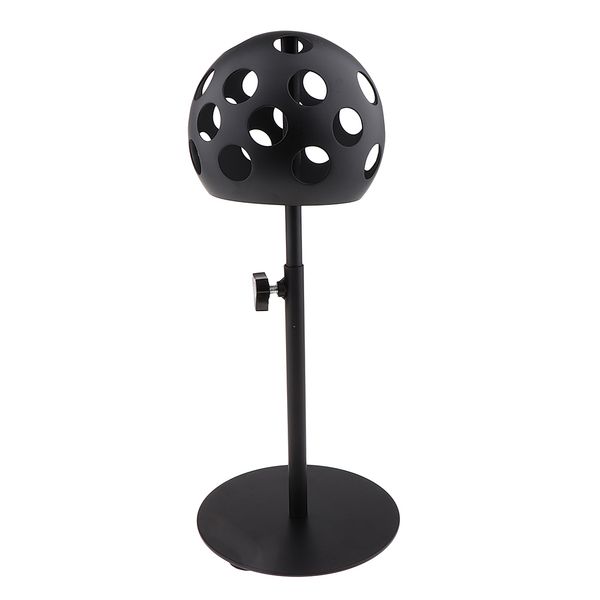 

modern metal hat stands,tabledecorative wig holders,black - disassemble and assemble - ajustable pole